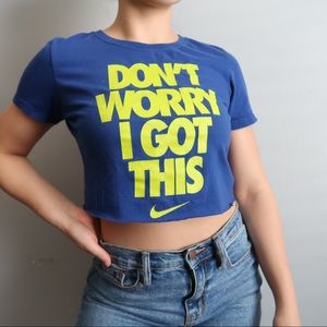 Nike Cropped Top